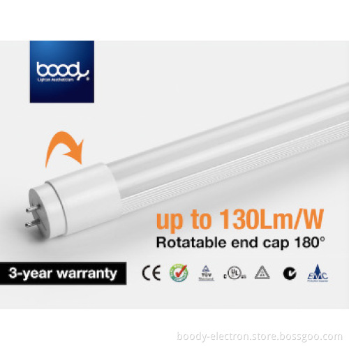 4ft T8 LED tube 24w with CE/ROHS SAA C-TICK 100LM/W TUV APPROVAL